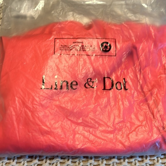 Line & Dot DELLA SKIRT - BRIGHT CORAL XS - Picture 11 of 12
